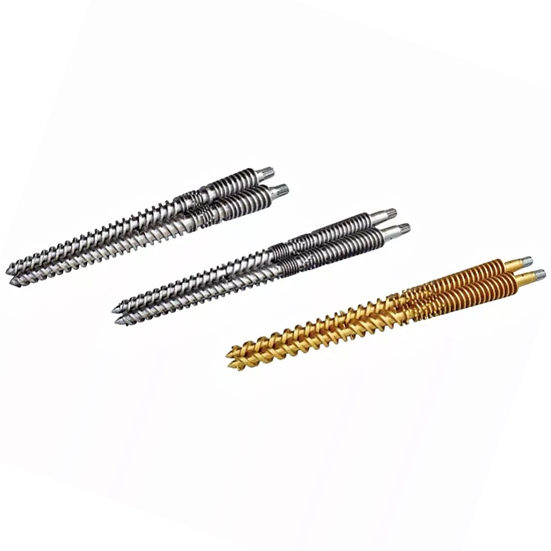 Twin Screw Konikali mhux Intermeshing