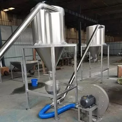 Sistema tal-ġarr bl-arja tal-pelletizing